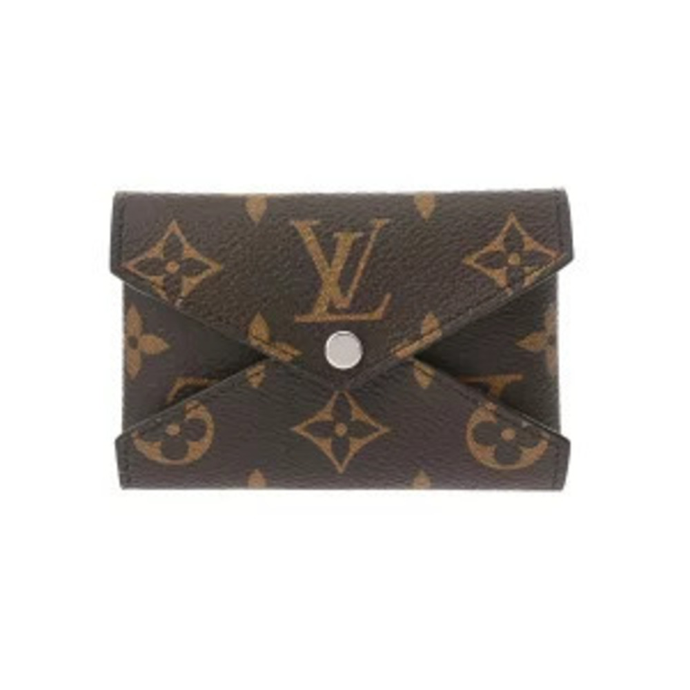 Louis Vuitton Monogram Portecarte Kirigami Saffron Yellow Canvas Card Case